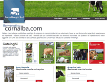 Tablet Screenshot of cornalba.com